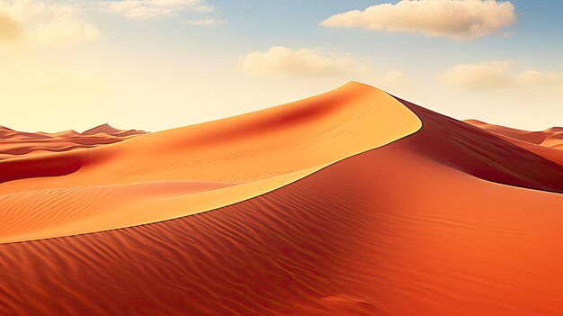 Deserto con sabbie e dune magiche come ispirazione per avventure esotiche in climi secchi