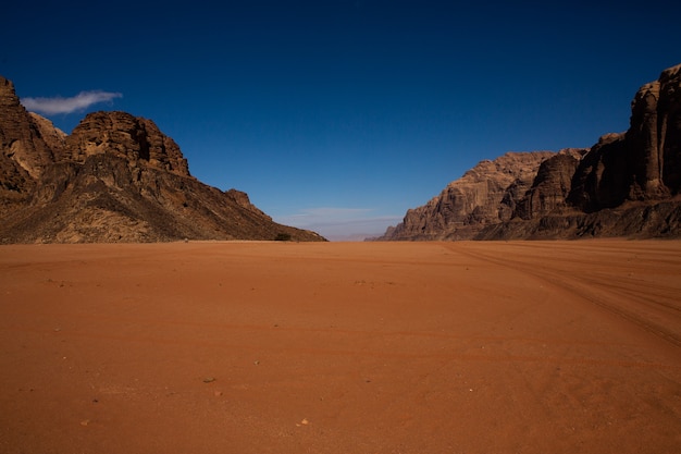 Deserto del Wadi Rum in Giordania