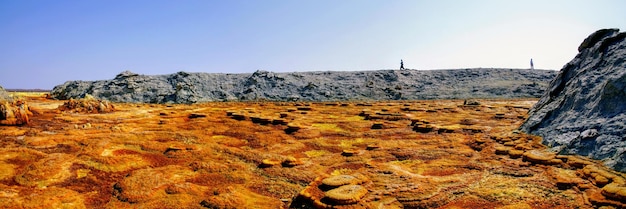 Deserto della Dancalia nella depressione di Afar