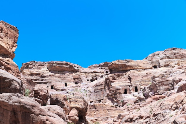 Deserto giordano a Petra