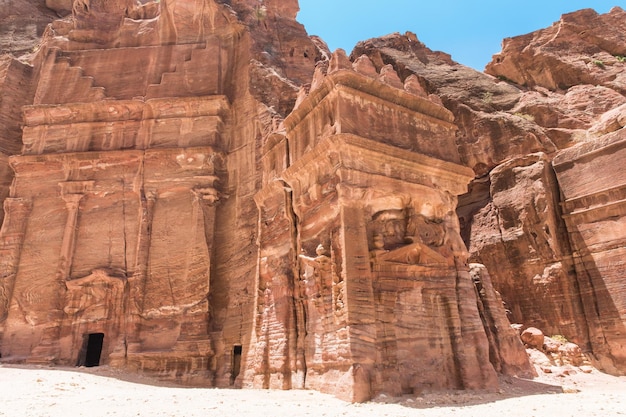 Deserto giordano a Petra