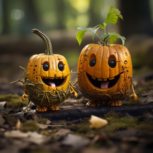 Design artistico realistico di Halloween