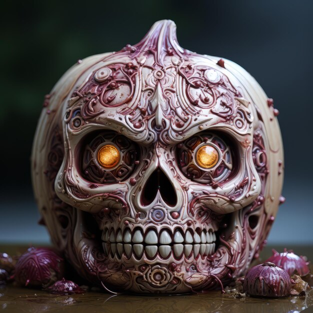 Design artistico realistico di Halloween