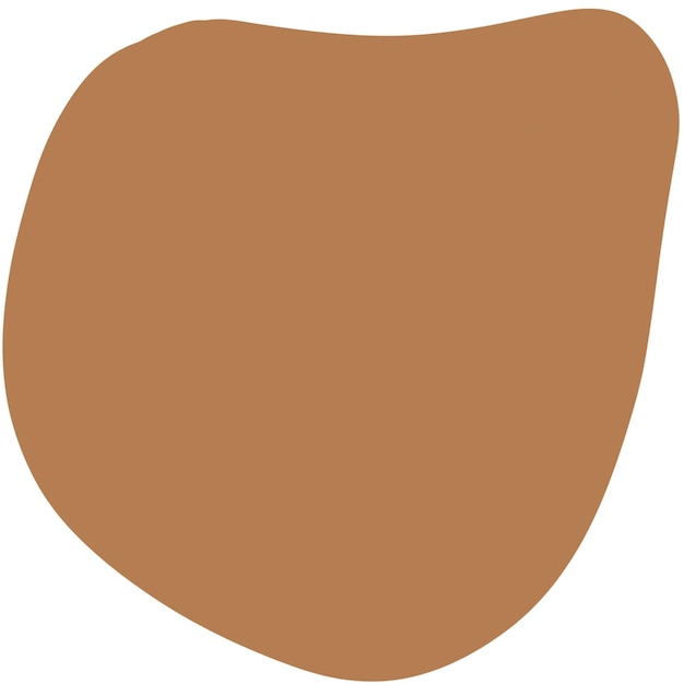 Design astratto colorato di elementi Boho Blob per banner web