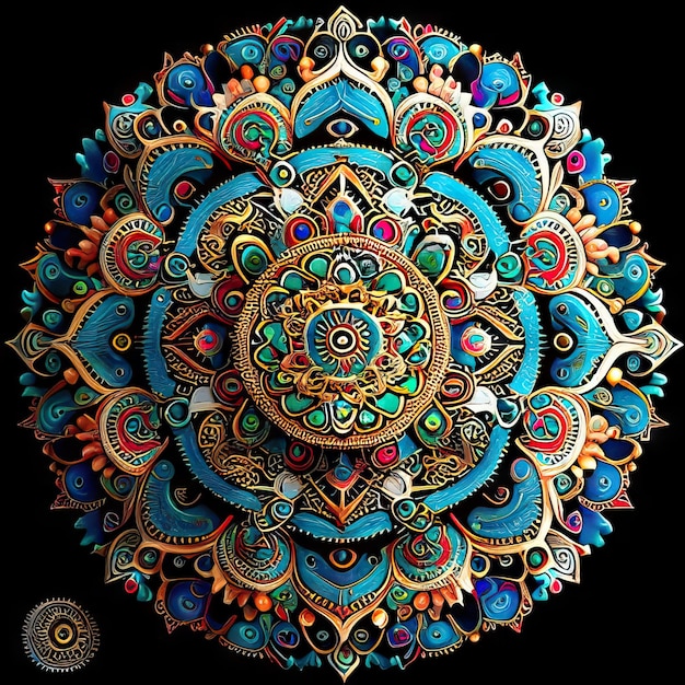 Design colorato mandala