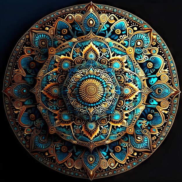 Design colorato mandala