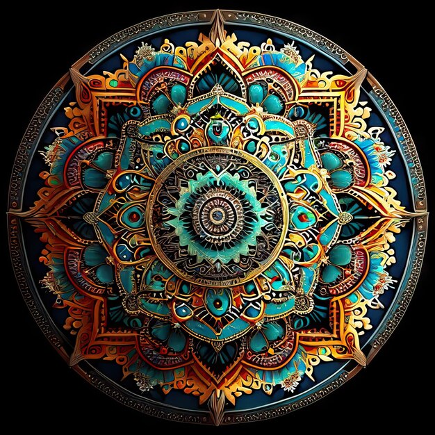 Design colorato mandala