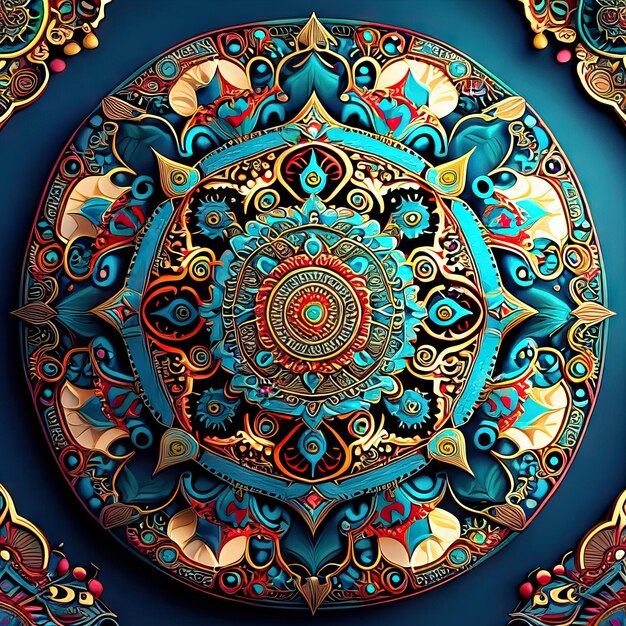 Design colorato mandala