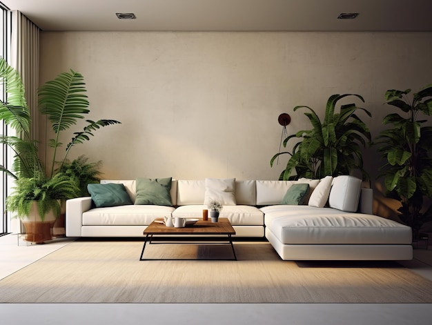 Design d'interni di lusso per il soggiorno