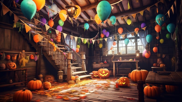 design d'interni halloween