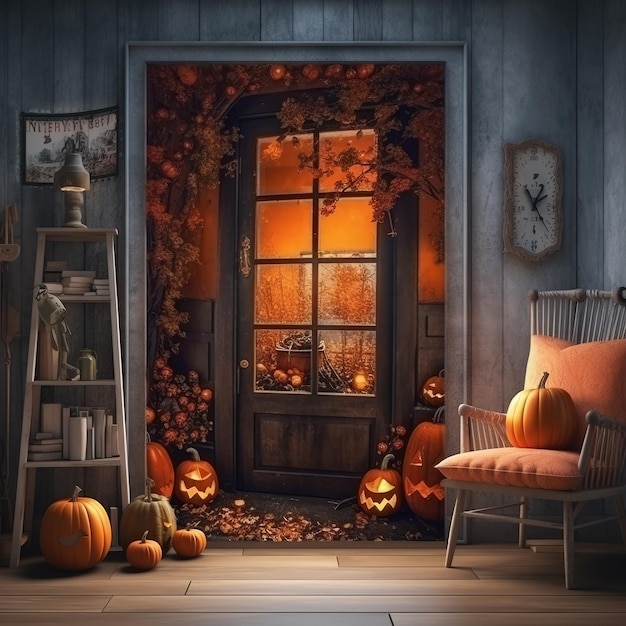 design d'interni halloween