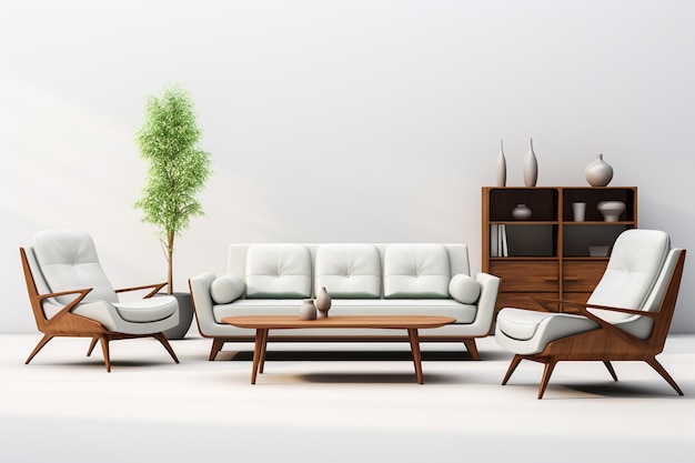 design degli interni del soggiorno moderno