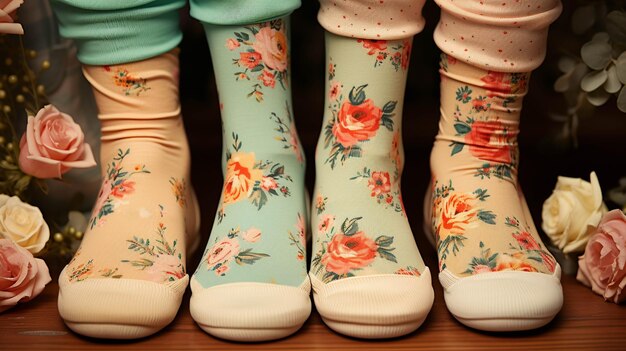 design dei calzini Sfondo creativo per fotografie ad alta definizione
