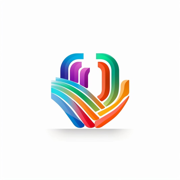 Design del logo della biblioteca 3D
