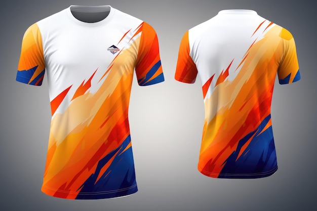 Design dell'uniforme sportiva 3d