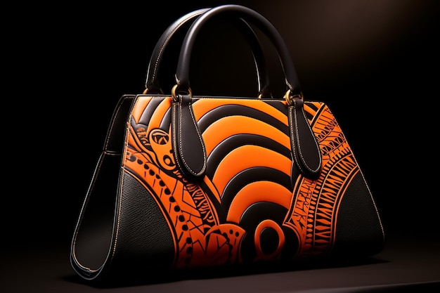 design di borse di lusso, pelletteria di lusso, design di borse di moda su temi e simboli africani