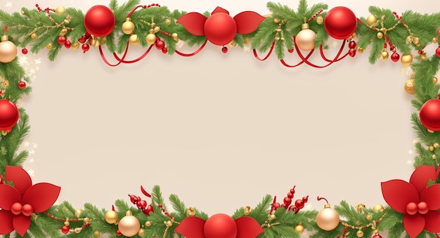 Design di cornici festive Crea magia natalizia con decorazioni