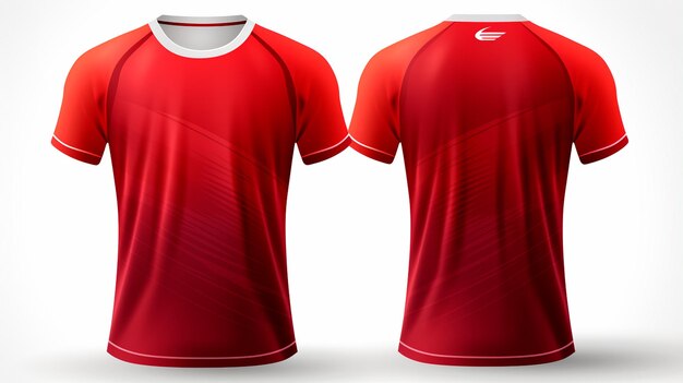 design di magliette sportive di calcio