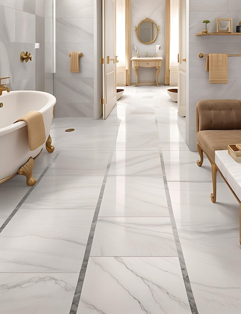 Design di piastrelle in marmo per pavimenti