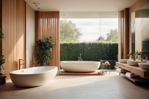 Design elegante del bagno