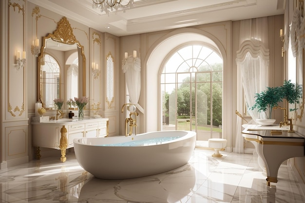 Design elegante del bagno