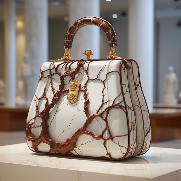Design elegante per borse di marmo