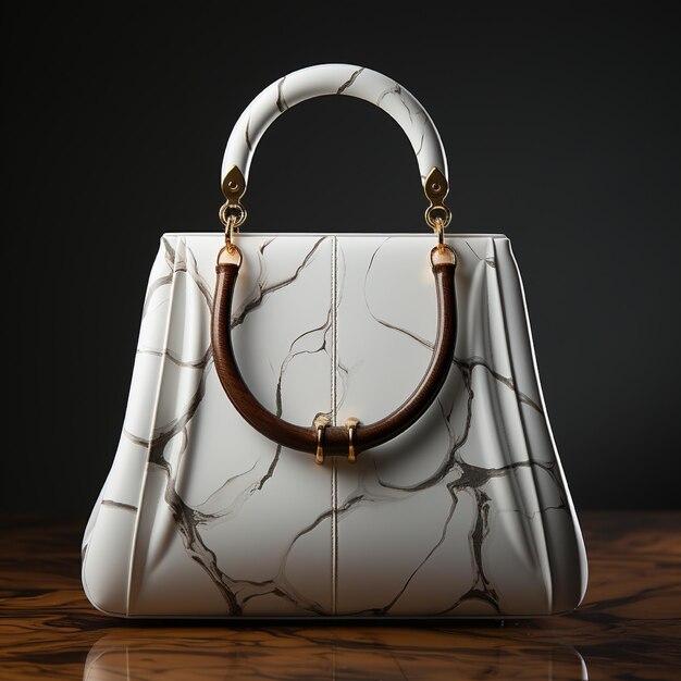 Design elegante per borse di marmo