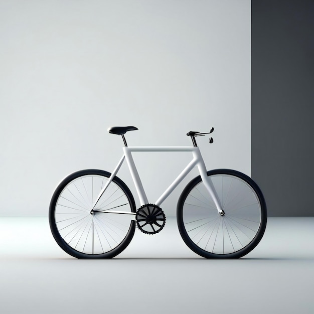 Design futuristico e moderno della bicicletta Intelligenza artificiale generativa