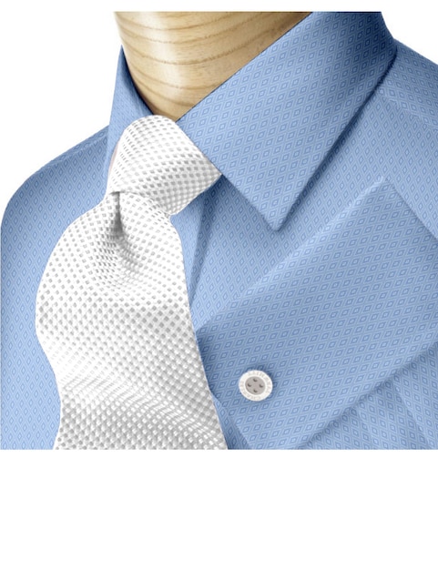 Design in tessuto per camicia formale strutturato