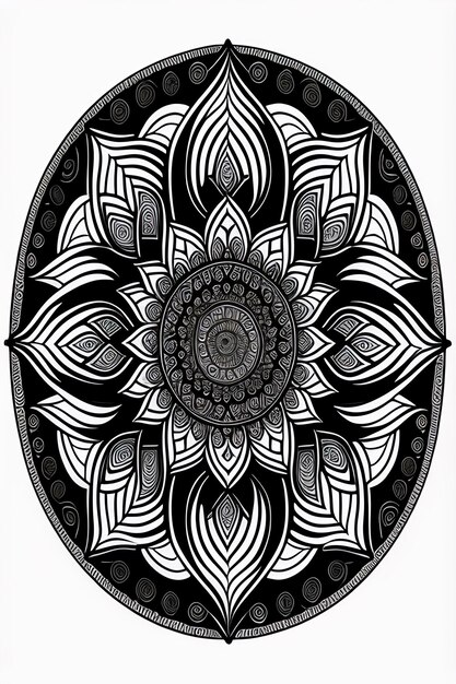 Design mandala di lusso e sfondo islamico in colore dorato