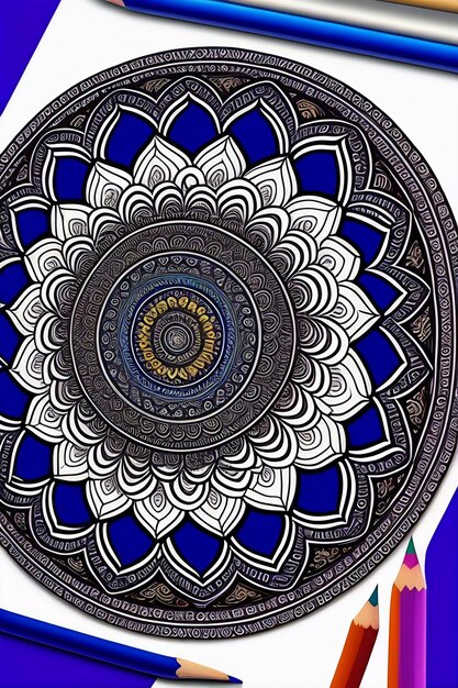 Design mandala di lusso e sfondo islamico in colore dorato