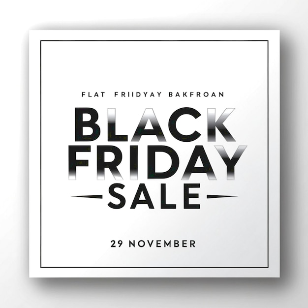 Design per la vendita del Black Friday