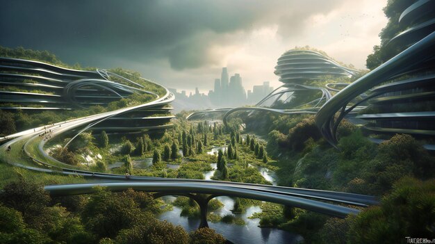 Design urbano futuristico le idee di sviluppo urbano più sostenibili
