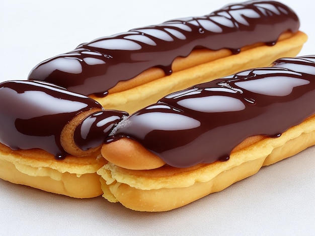 dessert eclairs