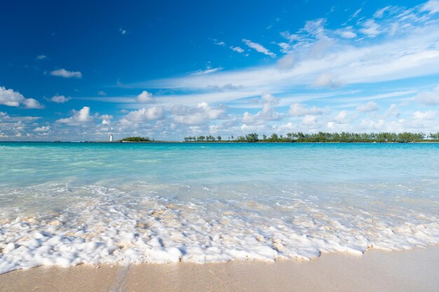 Destinazione per le vacanze estive con bermuda turchesi acqua destinazione per le vacanze estive al mare