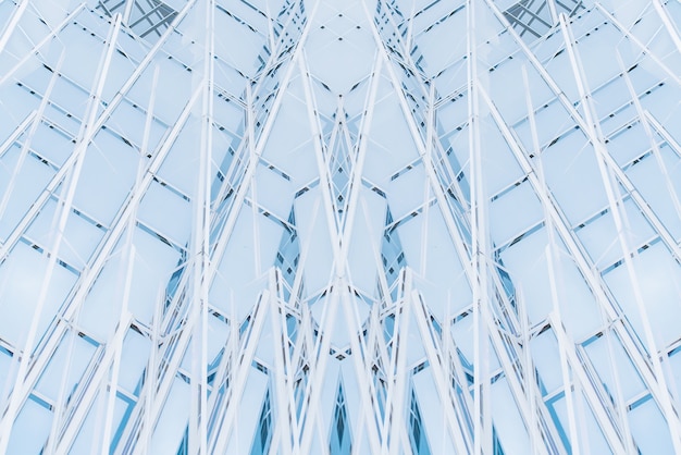 Dettagli dell'architettura Edificio moderno Facciata in vetro Sfondo aziendale
