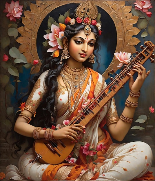 Devi sarswati indiana