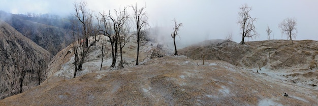 Di fronte al vulcano attivo Turrialba