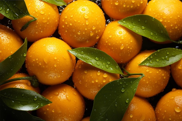 di kumquat goccia visibile sfondo senza soluzione di continuità