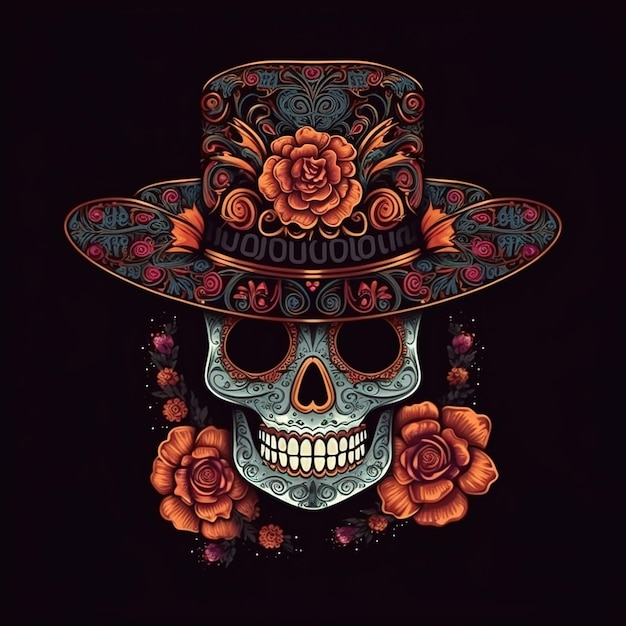 Dia de los muertos Giorno dei morti festa messicana