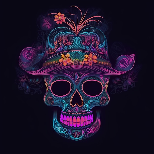 Dia de los muertos Giorno dei morti festa messicana