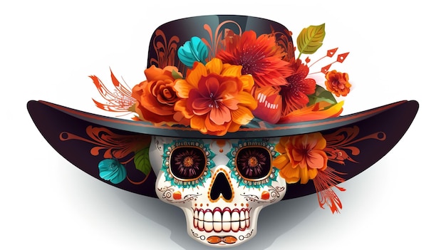 Dia de los muertos Giorno dei morti festa messicana