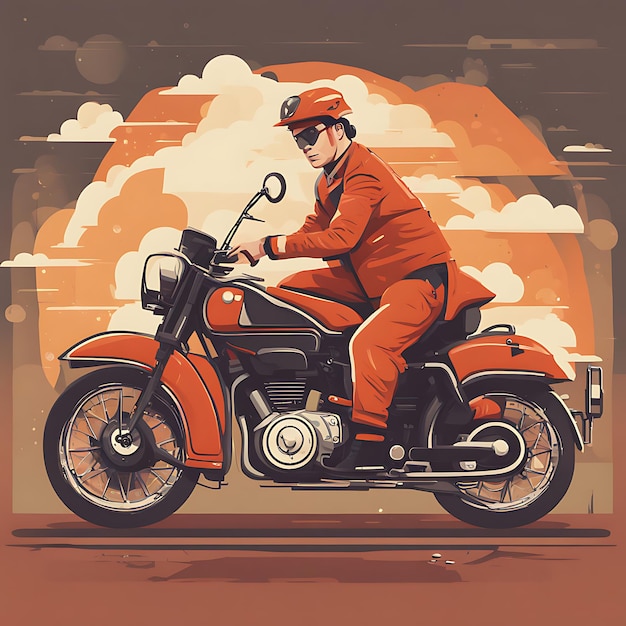 Dia do motorista e driver giorno giorno illustrazione piatta