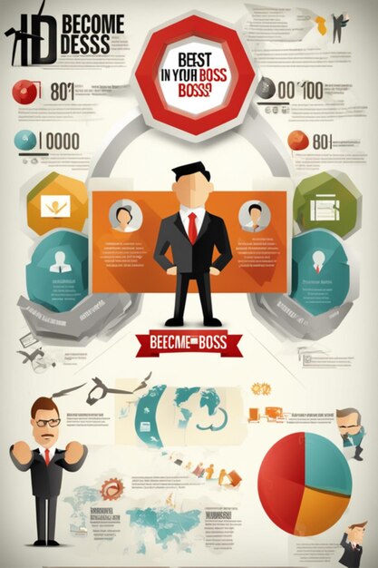 diagramma di processo vettoriale di successo con modello in cinque fasi