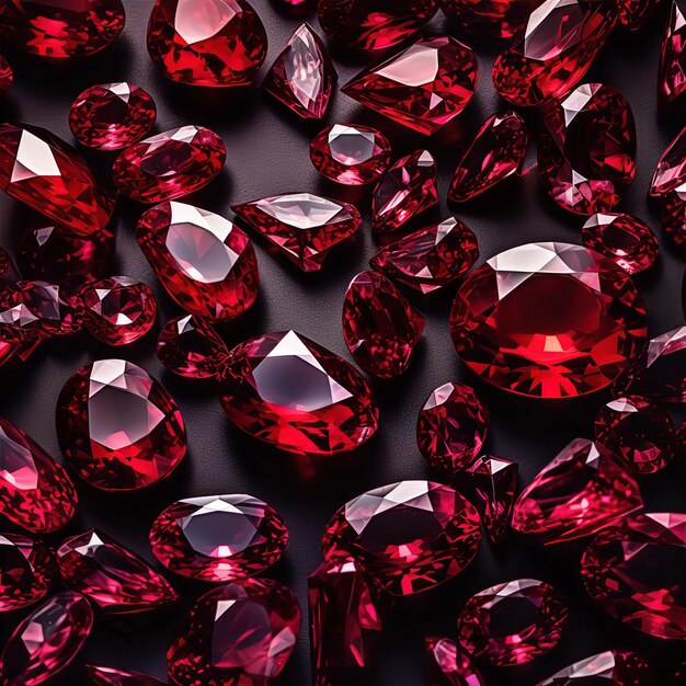 Diamanti scintillanti e luccicanti generati dall'intelligenza artificiale