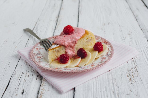 Dieta Colazione con torta di manna con banana