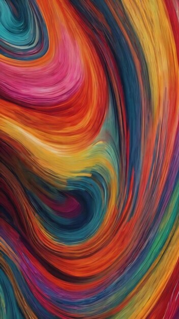 Different color random swirl pattern abstract background