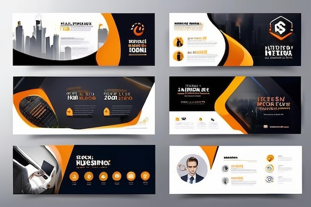 Digital Marketing Business Social media Banner Template Design Corporate Business Social Network Timeline Pagina di copertina Presentazione