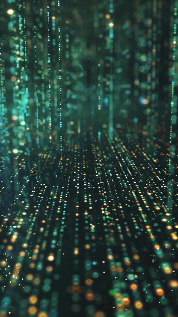 Photo digital pattern technology background