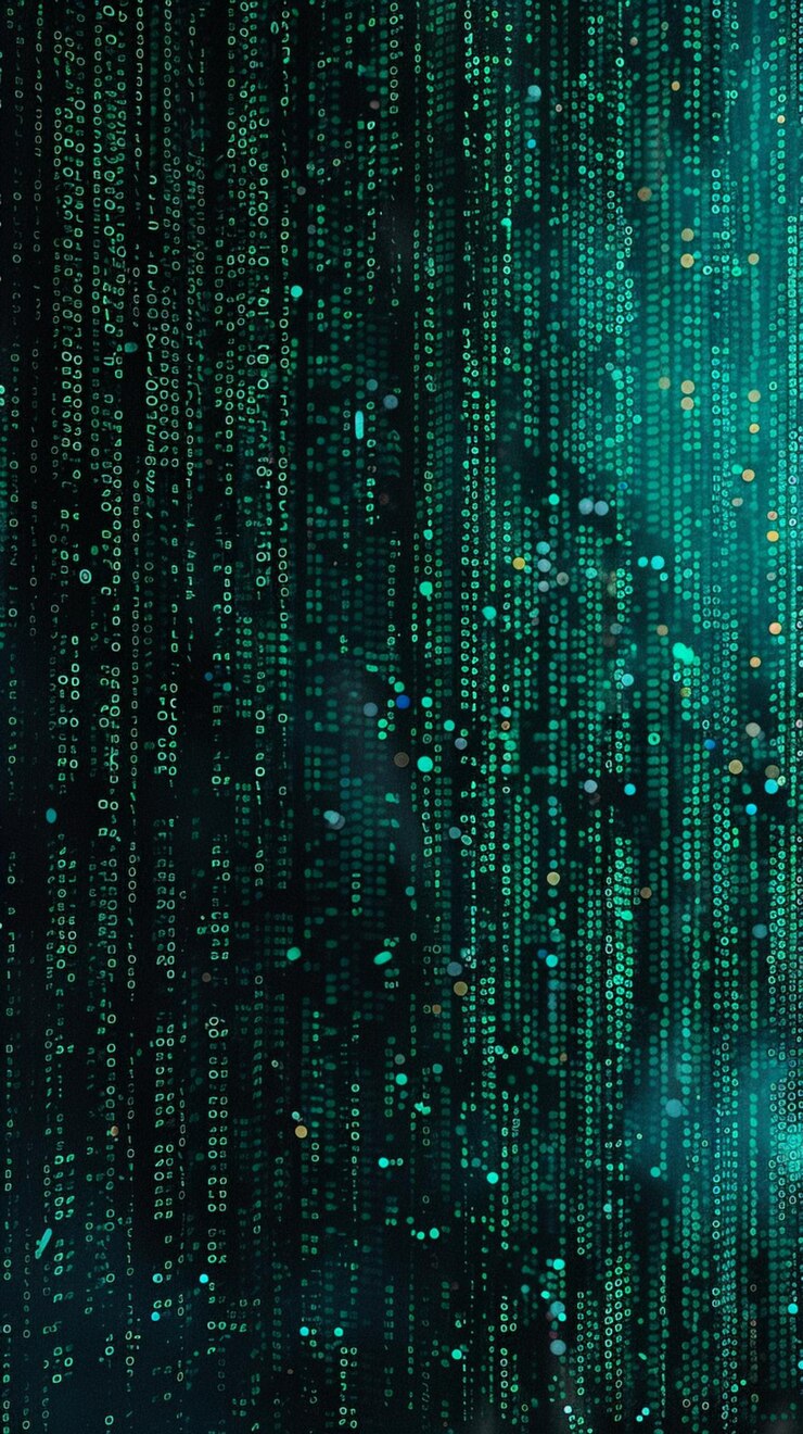 Photo digital pattern technology background